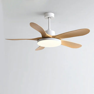 ZOWALA - Modern Metal LEDeiling Fan with Light Image - 8