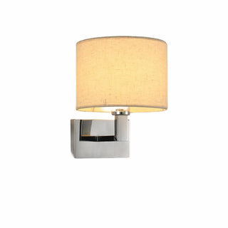 Adjustable Reading Light Chrome Geometric Wall Lamp Zawala Image - 13