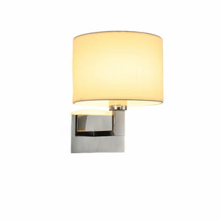 Adjustable Reading Light Chrome Geometric Wall Lamp Zawala Image - 7