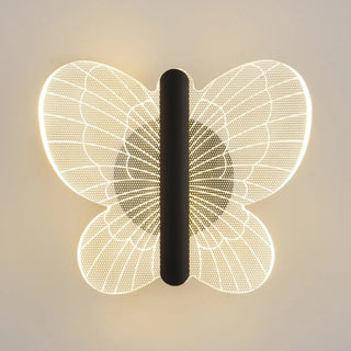 Kids' Room Beautiful Gold Butterfly Wall Sconce Zawala Image - 13