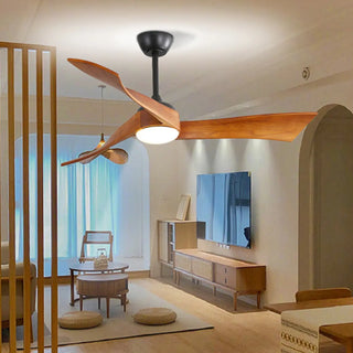 ZOWALA - Modern Wood D Ceiling Fan Image - 1