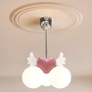 ZOWALA - Modern Heart-Shaped Globe Chandelier Zawala Image - 1