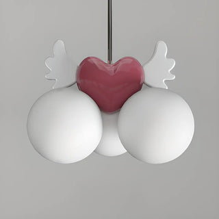 ZOWALA - Modern Heart-Shaped Globe Chandelier Zawala Image - 10