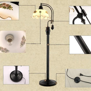 ZOWALA - Modern Metal Black Floor Lamp Image - 8