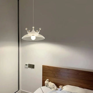 Modern Mini Acrylic Pendant Light Crown Dome Dining Room Zawala Image - 1
