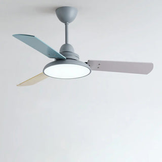 Modern Simple 3 Wood Blades Standard Ceiling Fan Light Zawala Image - 7