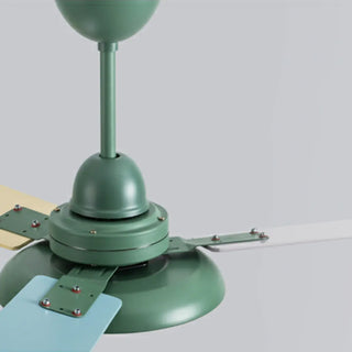 Modern Multi Color 3 Blade LED Ceiling Fan with Light Zawala Image - 9