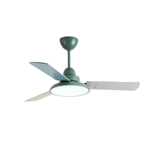 Modern Multi Color 3 Blade LED Ceiling Fan with Light Zawala Image - 5