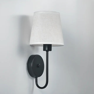 Minimalist Antler Design Cylinder Bedside Wall Sconce Zawala Image - 17