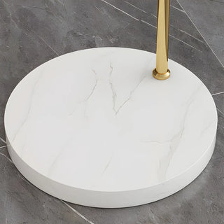 Adjustable Height Chrome Dome and Arc Floor Lamp Zawala Image - 9