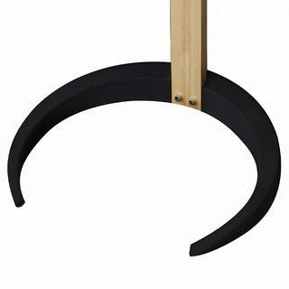 ZOWALA - Modern Solid Wood Red Floor Lamp Image - 10