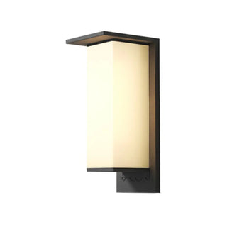 Modern Rectangular Metal LED Outdoor Wall Sconces Zawala Image - 16