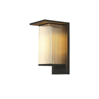 Modern Rectangular Metal LED Outdoor Wall Sconces Zawala Image - 7