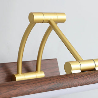 Adjustable Brown Linear Modern LED Metal Vanity Light Zowala Image - 13