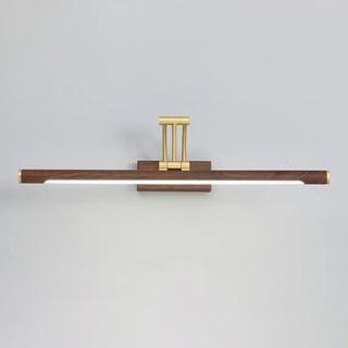 Adjustable Brown Linear Modern LED Metal Vanity Light Zowala Image - 7