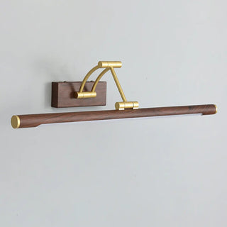 Adjustable Brown Linear Modern LED Metal Vanity Light Zowala Image - 8
