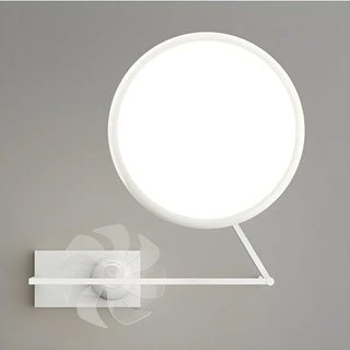 Modern Geometric Remote Control Pendant Fan with Light Zawala Image - 14