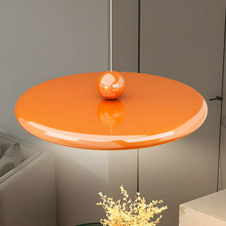 Modern Geometric Remote Control Pendant Fan with Light Zawala Image - 6