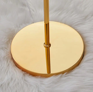 Luxury Feather Crystal Pendant Accents Floor Lamp Image - 6