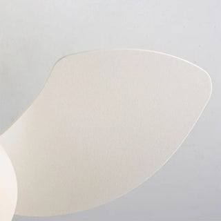 Modern Simple 3 Blade White LED Ceiling Fan with Light Zawala Image - 13