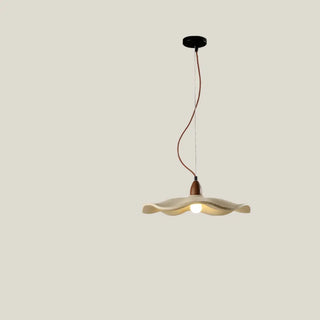 Modern Wave Concrete Grey Bedroom Pendant Lamp Light Zawala Image - 10