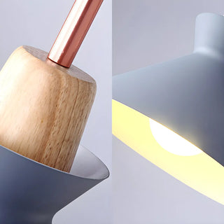 ZOWALA - Nordic Dining Room Geometric Multi-Color Pendant Lights Image - 17