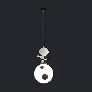 Cartoon Pink Rabbit Resin Pendant Light for Kids Room Zawala Image - 7