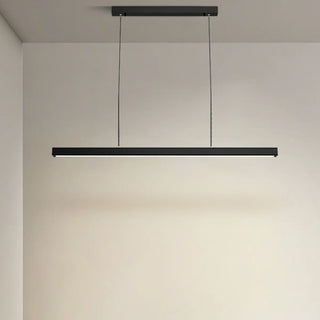 ZOWALA - Simplistic Black Metal Linear Island Light Image - 3