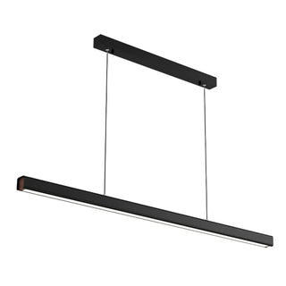 ZOWALA - Simplistic Black Metal Linear Island Light Image - 8